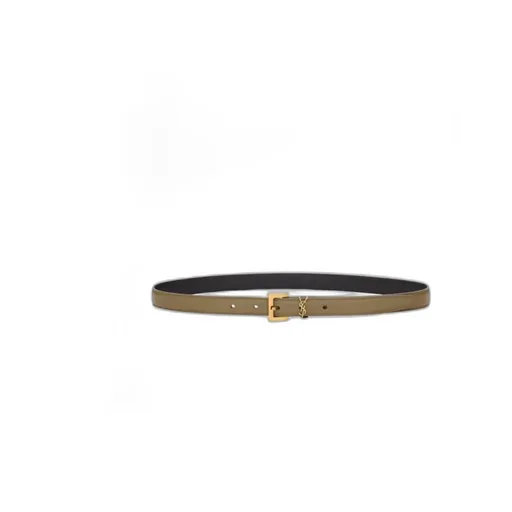 Saint Laurent Cassandre Thin Belt