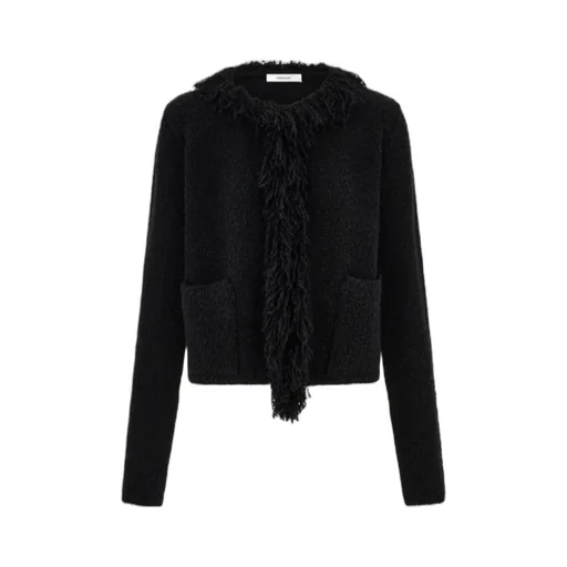 Cardigan With Fringe Detail