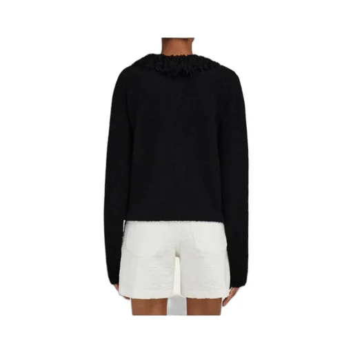 Cardigan With Fringe Detail