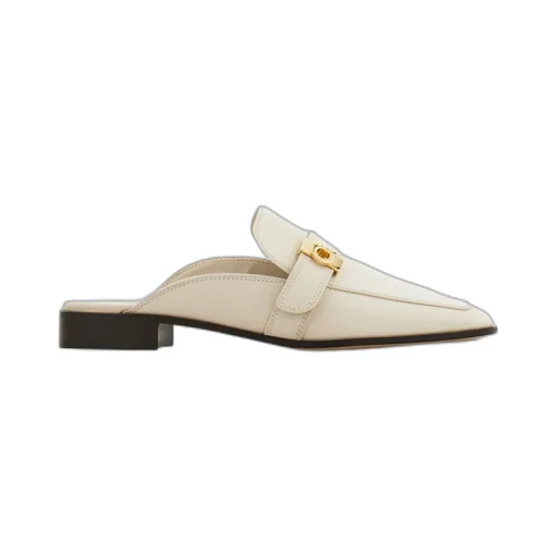 Hug Buckle Loafer Mule