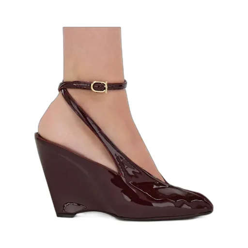 Wedge-Heeled Platform Sandals