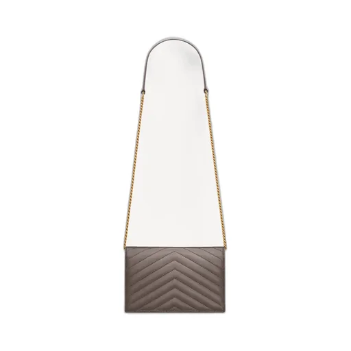 Saint Laurent Cassandre Envelope Chain Wallet