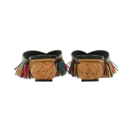 Fringed Thong Sandal
