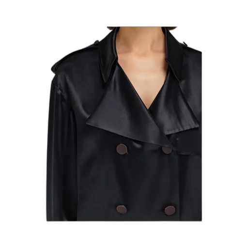 Ferragamo Double-Breasted Belted Trench Coat