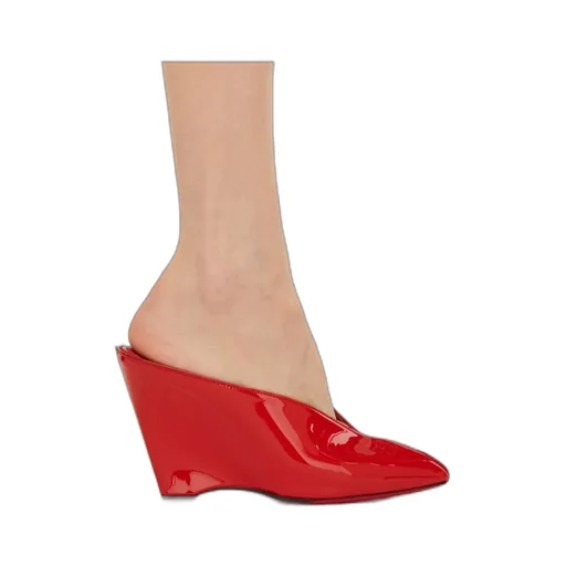 Peep Toe Mule