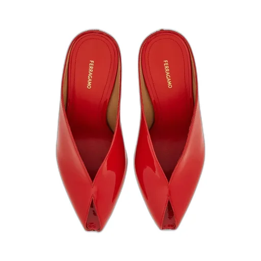 Peep Toe Mule