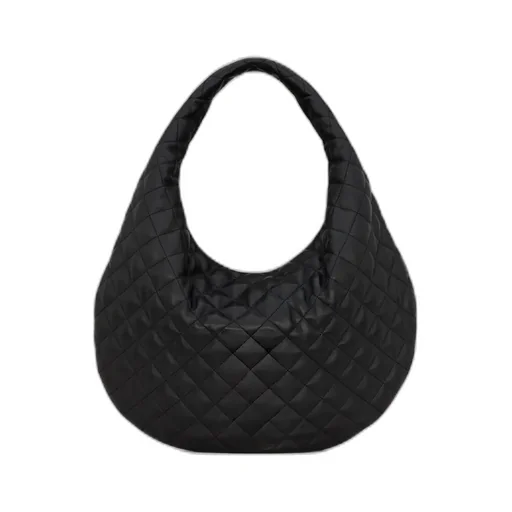 Saint Laurent Quilted Hobo Shoulder Bag