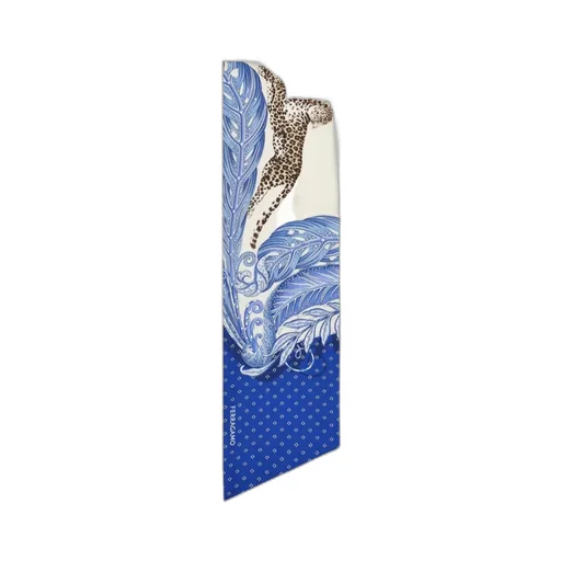 Madras Print Silk Bandeau
