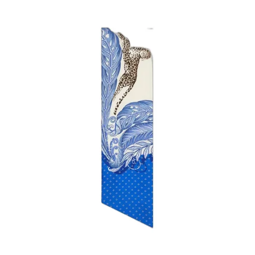 Madras Print Silk Bandeau