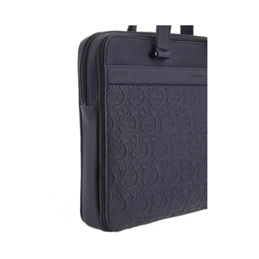 Embossed Gancini Briefcase