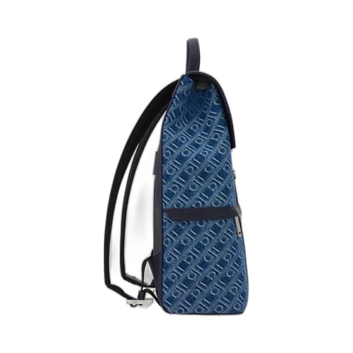 Ferragamo Monogram Backpack With Gancini Buckle