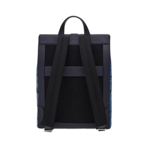 Ferragamo Monogram Backpack With Gancini Buckle