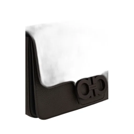 Double Gancini Messenger Bag