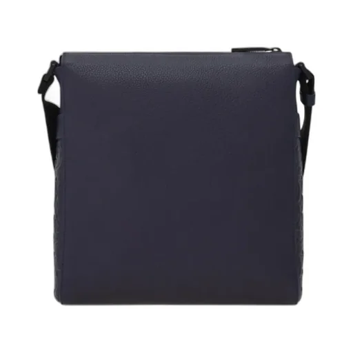 Embossed Gancini Messenger Bag