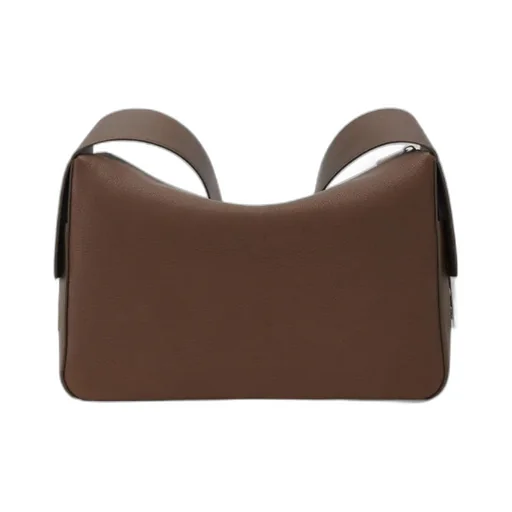 Messenger Bag With Gancini Buckles