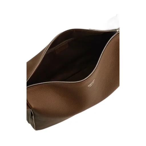 Messenger Bag With Gancini Buckles