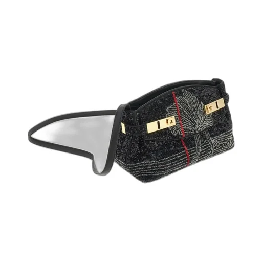 Hug Soft Crossbody Bag With Sequins