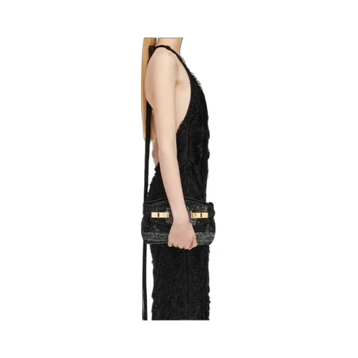 Hug Soft Crossbody Bag With Sequins