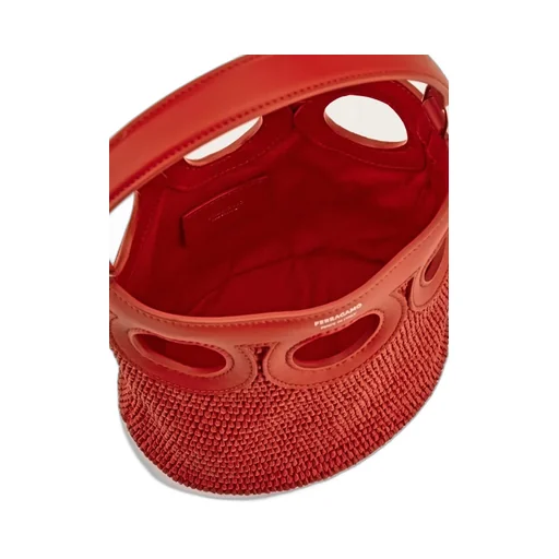 Gancini Outline Bucket Bag