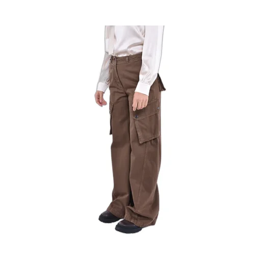 Weekend Max Mara Button Detailed Straight Leg Pants