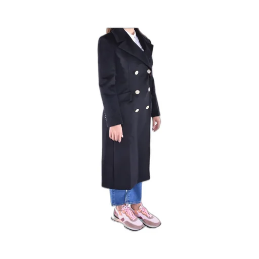 Max Mara Studio Double-Breasted Long-Sleeved Coat