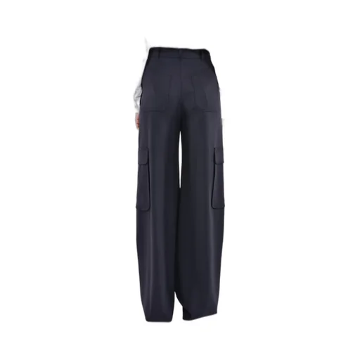 Max Mara Studio High Waisted Straight Leg Trousers