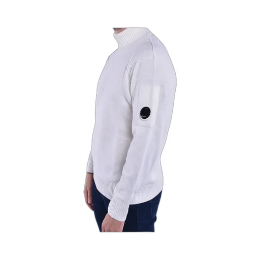 Logo Badge High Neck Jumper