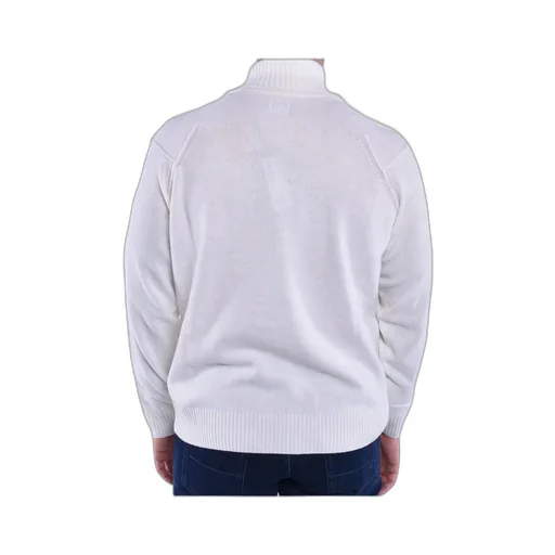 Logo Badge High Neck Jumper
