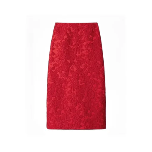 Floral-Pattern Skirt