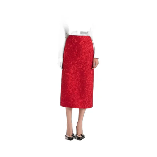 Floral-Pattern Skirt