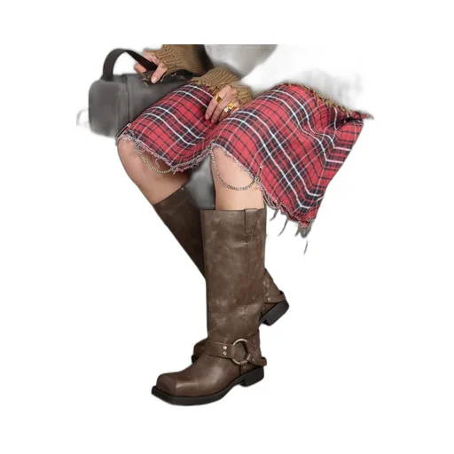Square-Toed Boots