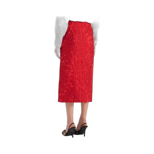 Floral-Pattern Skirt
