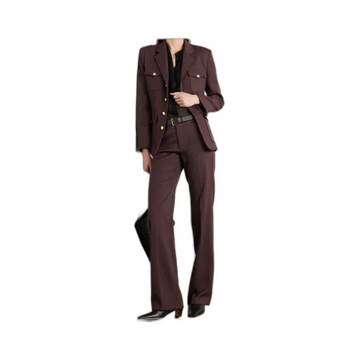 Single-Breasted Casual Jacket