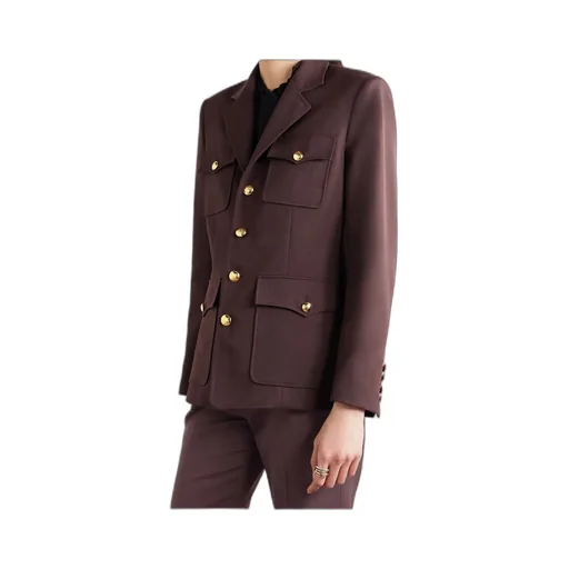 Single-Breasted Casual Jacket