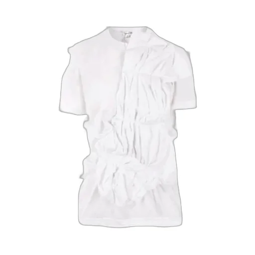 Jersey T-Shirt With Ruches