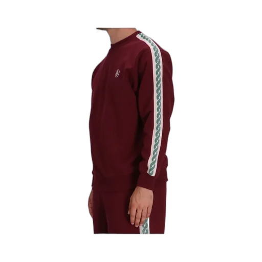 Tape-Detail Cotton Sweatshirt