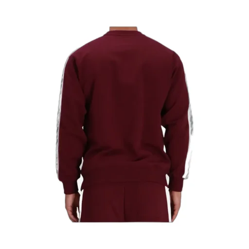 Tape-Detail Cotton Sweatshirt