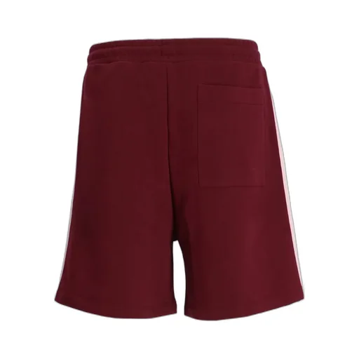 Side-Stripe Cotton Shorts