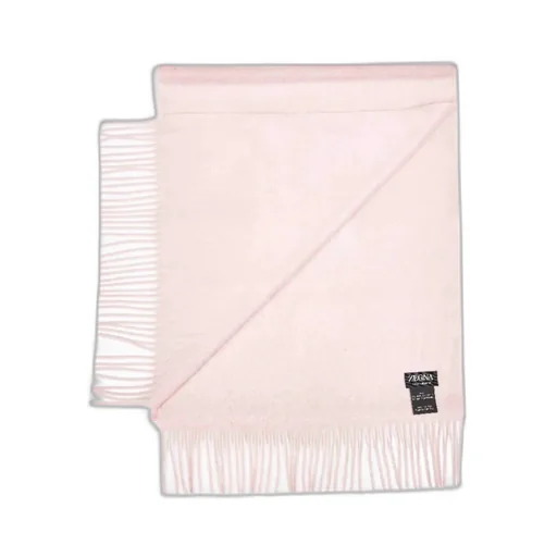 Zegna Fringed Knitted Scarf