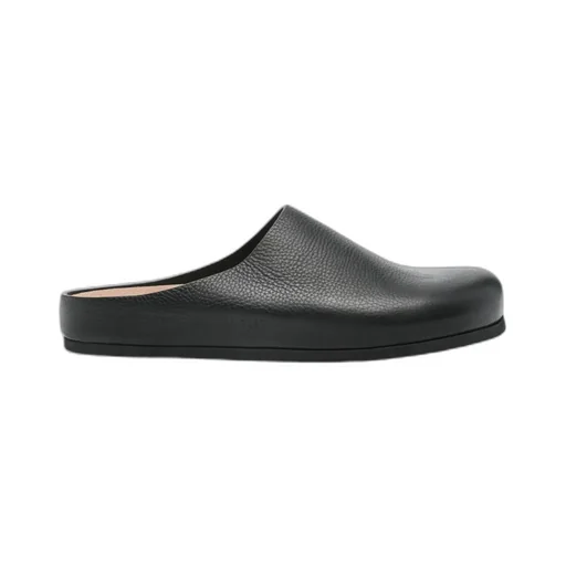 Round-Toe Mules