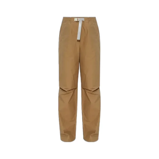 Jil Sander Belted Wide-Leg Trousers