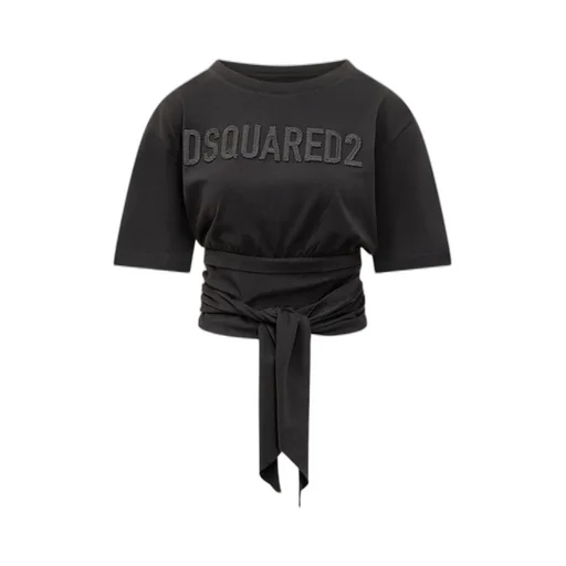 Dsquared2 Logo Detailed Crewneck T-Shirt