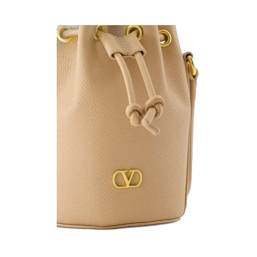 Valentino	Vlogo Signature Drawstring Bucket Bag