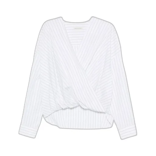 Asymmetrical Striped Shirt