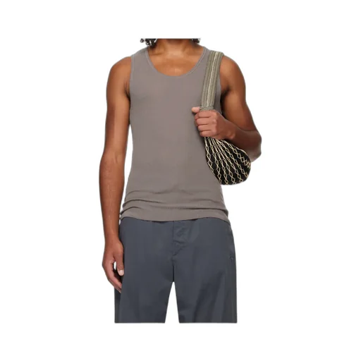 Ribbed Jersey Tank Top