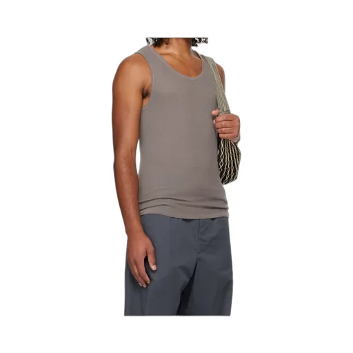 Ribbed Jersey Tank Top
