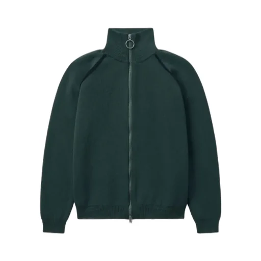 Full Zip Raglan Sweater