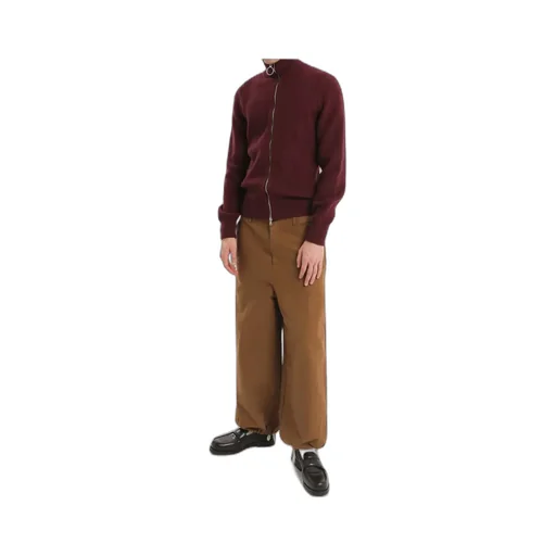 High Neck Full Zip Sweater