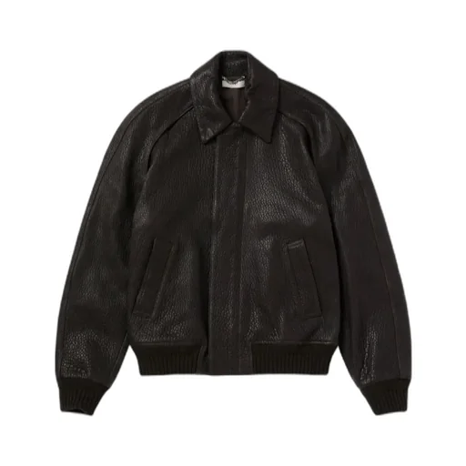 Leather Zipped Jacket