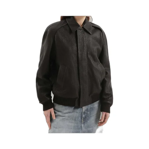 Leather Zipped Jacket